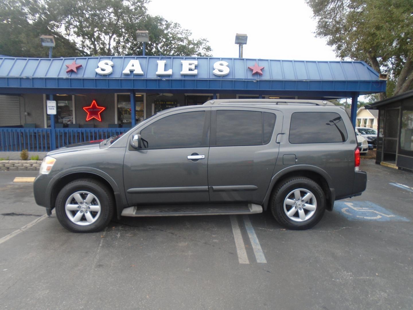 2011 Nissan Armada SL 2WD (5N1BA0ND2BN) with an 5.6L V8 DOHC 32V FFV engine, 5-Speed Automatic transmission, located at 6112 N Florida Avenue, Tampa, FL, 33604, (888) 521-5131, 27.954929, -82.459534 - Photo#0